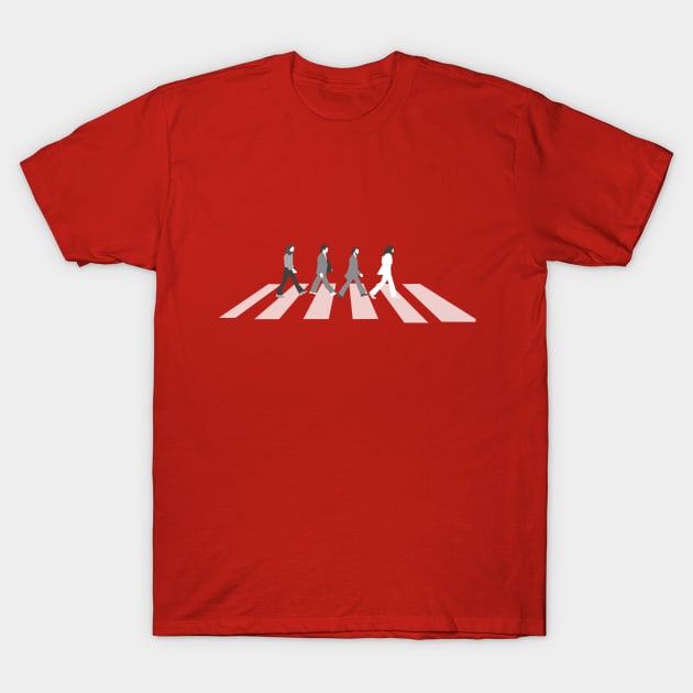 Beatles Abbey Road T-Shirt by logoarts